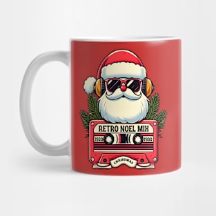 santa cassette tape christmas Mug